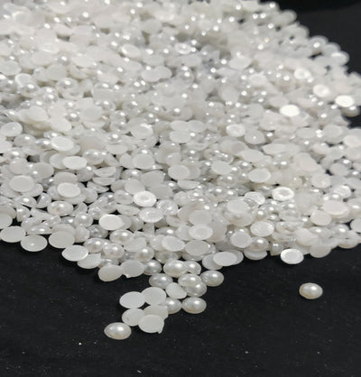 Premium Quality White Pearl Hotfix Rhinestones