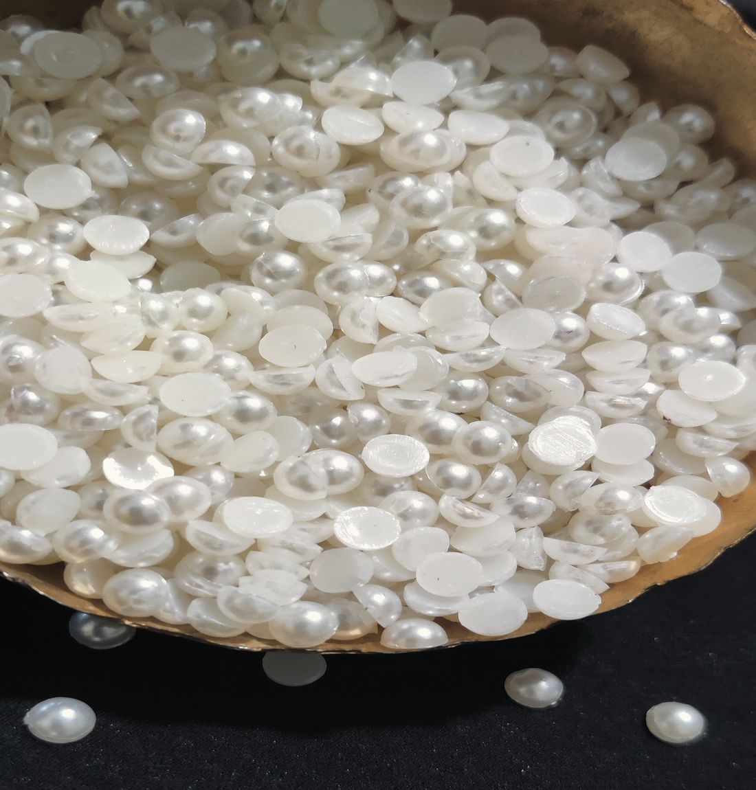 Premium Quality White Pearl Hotfix Rhinestones