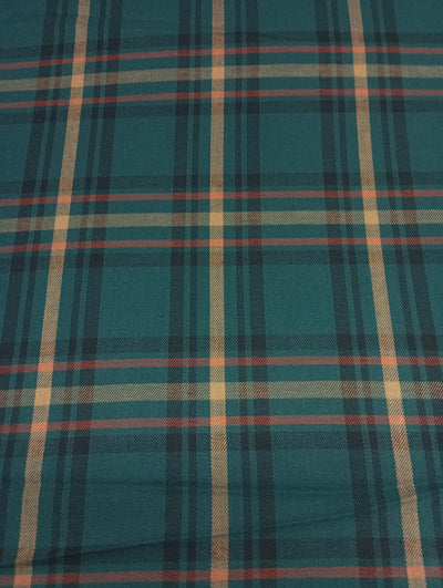 Multicolor Checks Cotton Yarn Dyed Fabric