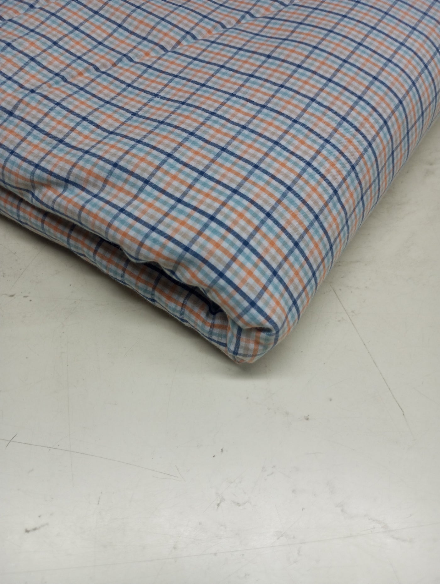 Multicolor Plaid Check Cotton Fabric