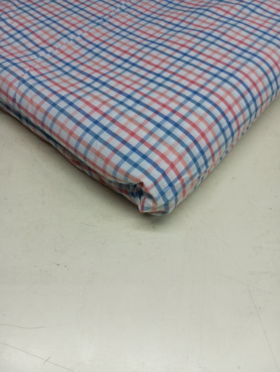 Multicolor Cotton Plaid Check Fabric