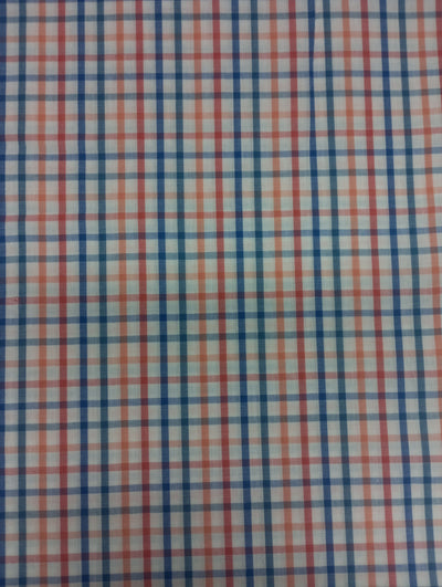 Multicolor Cotton Plaid Check Fabric