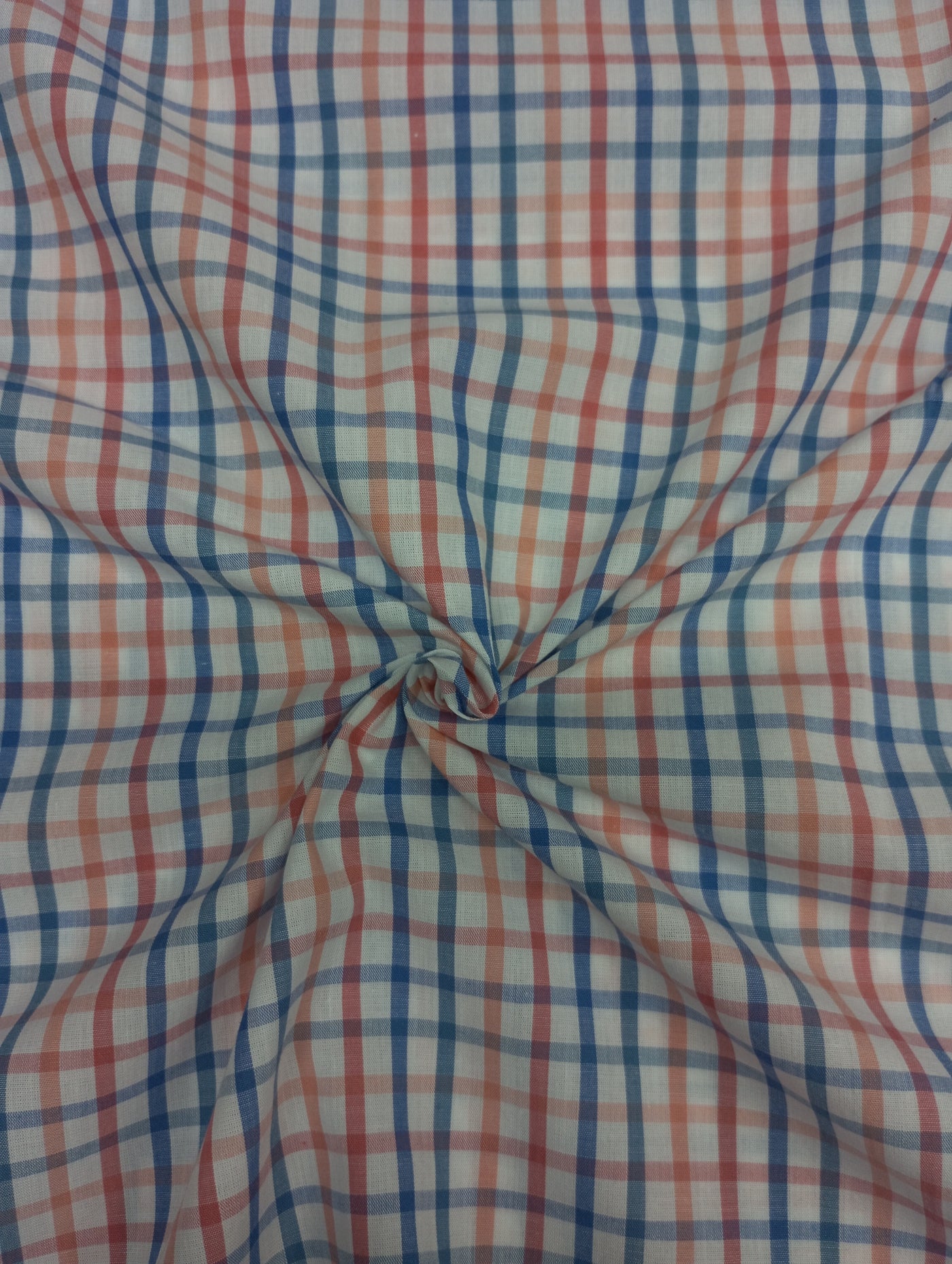 Multicolor Cotton Plaid Check Fabric