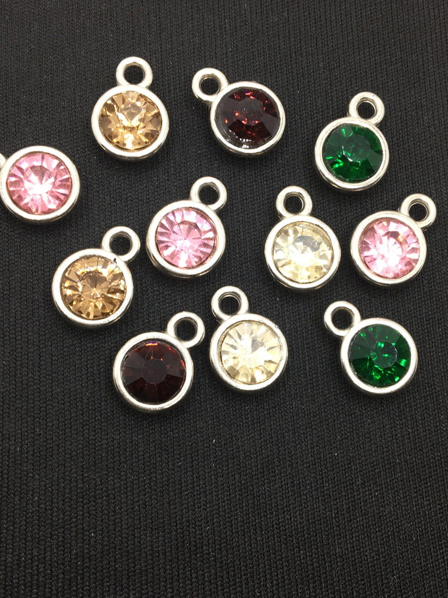 Multicolour Round Designer Charms