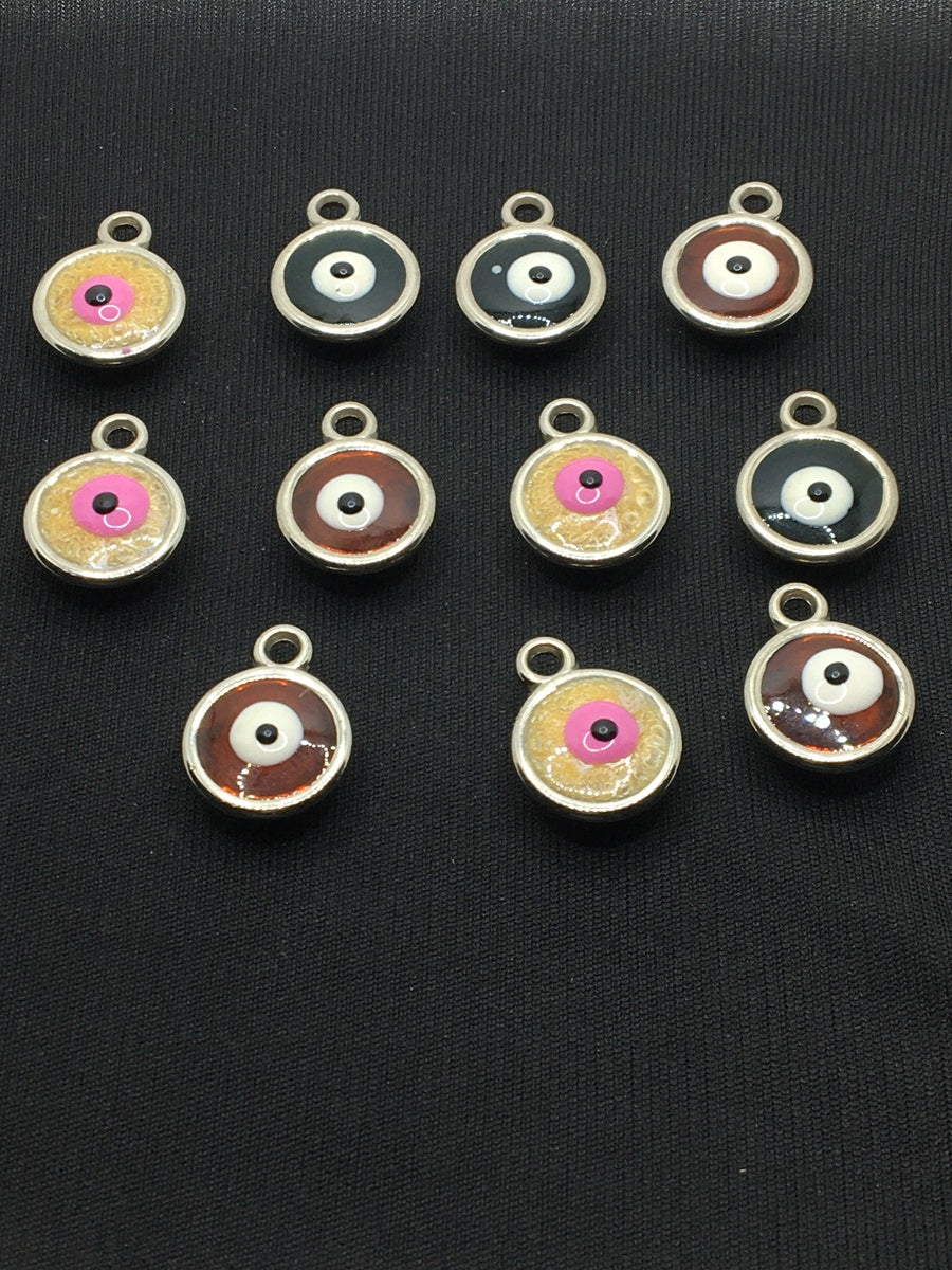 Multicolour Round Designer Charms