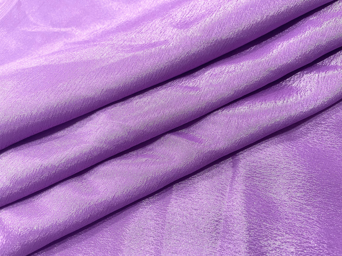 Dark Lavender Plain Chinon Chiffon Fabric