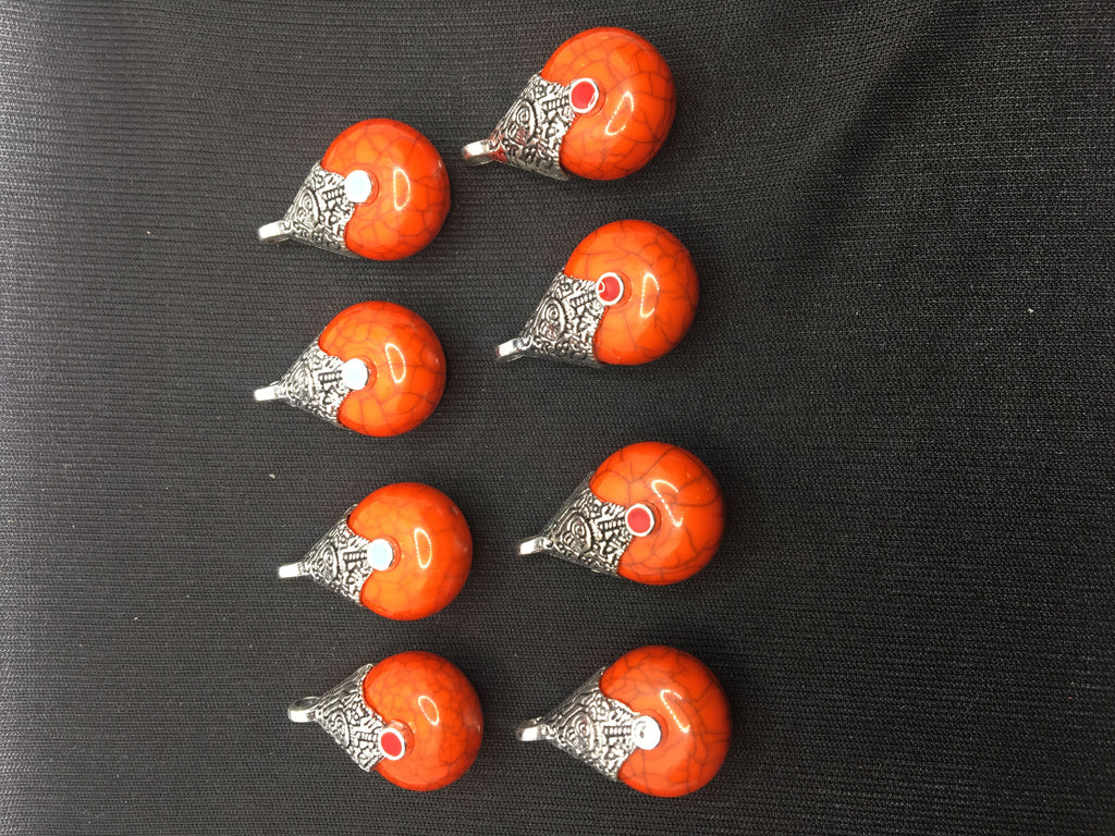 Orange Designer Pendants