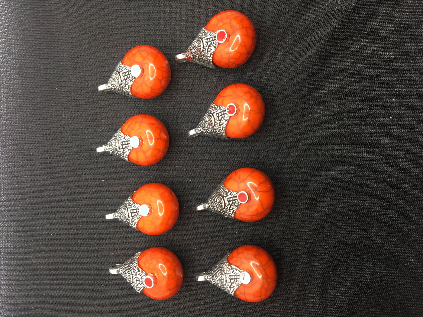 Orange Designer Pendants