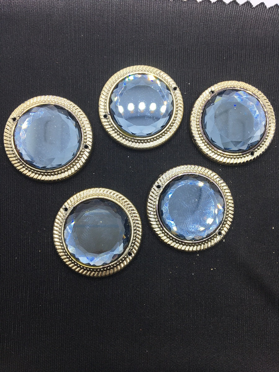 Gold Designer Handcrafted Show Buttons