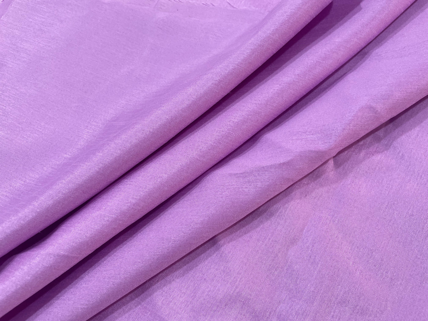 Lavender Plain Bangalore Raw Silk Fabric