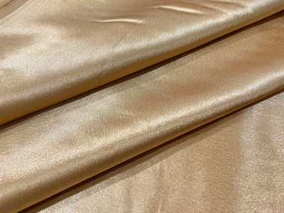 Golden Plain Premium Satin Fabric