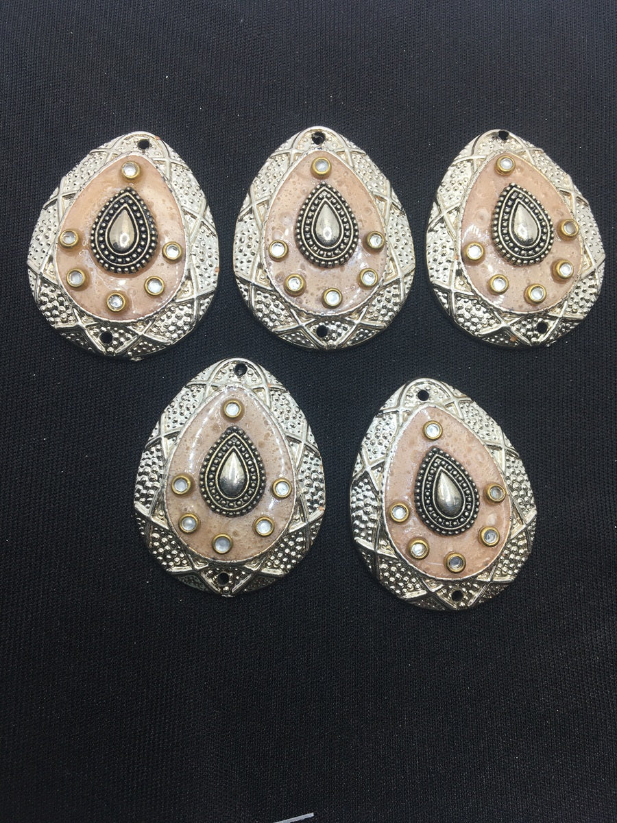 Pink Drop Handcrafted Show Buttons