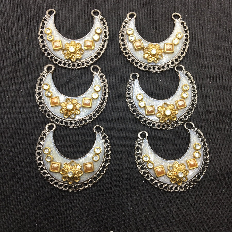 Silver Moon Handcrafted Show Buttons