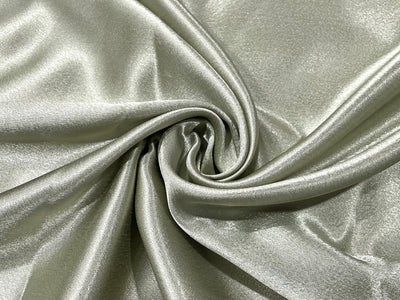 Light Pista Green Plain Premium Satin Fabric