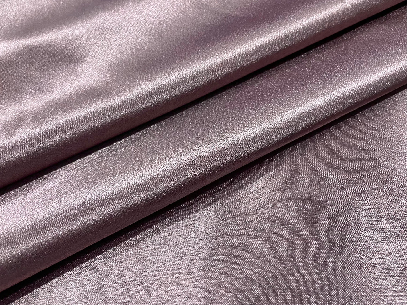 Dusty Lilac Plain Premium Satin Fabric