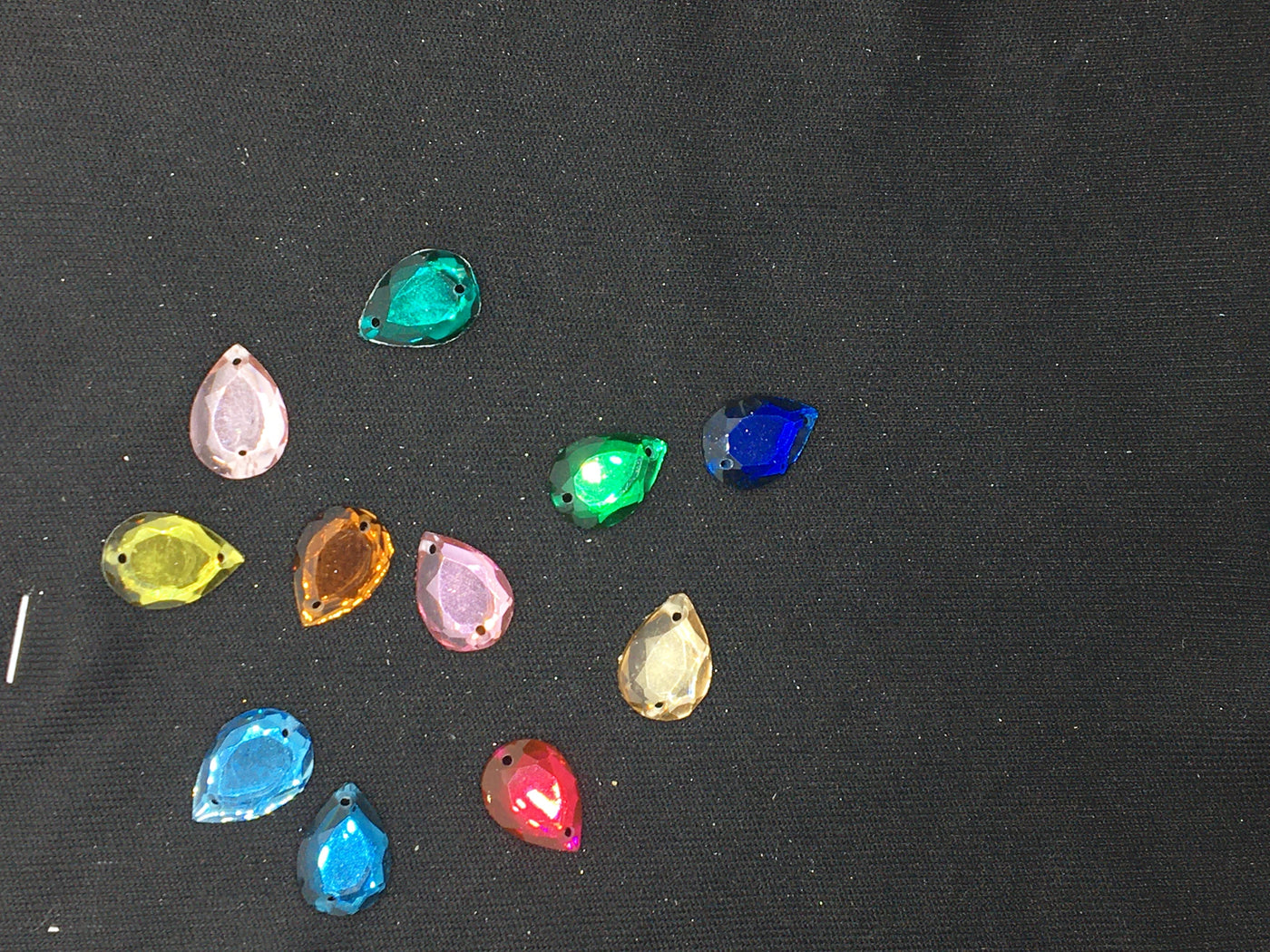 Multicolour Drop Resin Stones