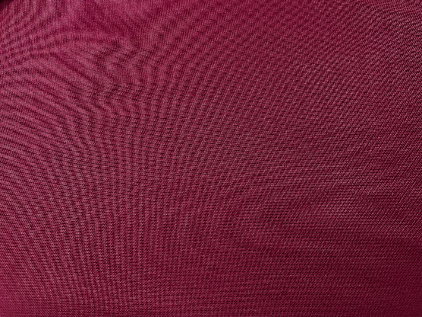 Maroon Plain Soft Cotton Rayon Fabric