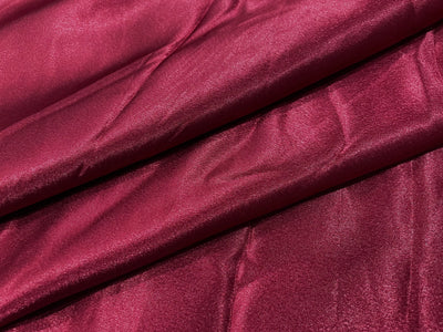 Maroon Plain Premium Satin Fabric