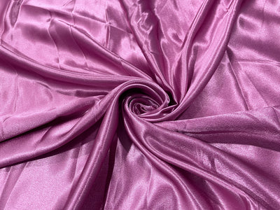 Blush Pink Plain Premium Satin Fabric