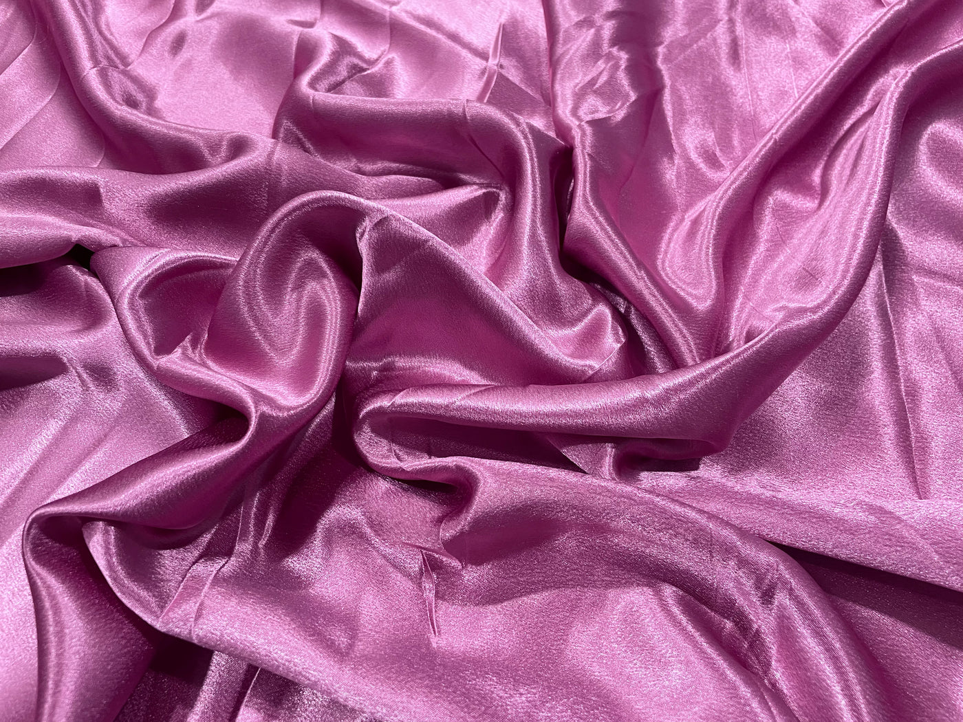 Blush Pink Plain Premium Satin Fabric