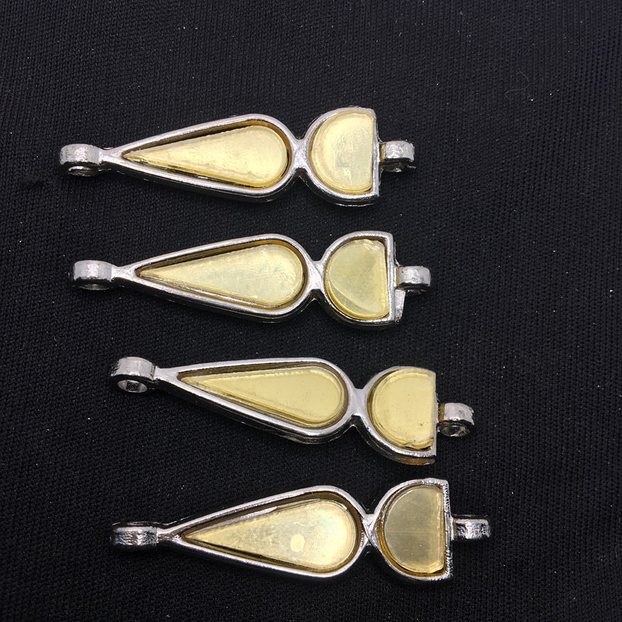 Light Gold Designer Handcrafted Show Buttons