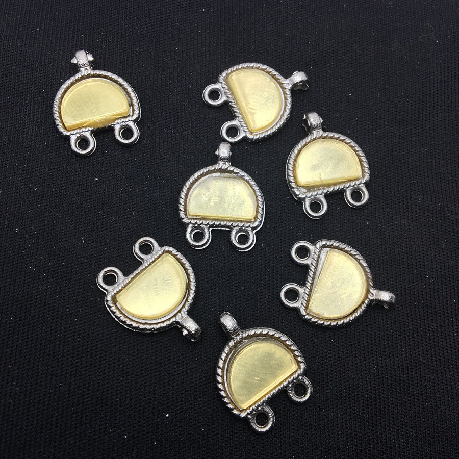 Light Gold Designer Handcrafted Show Buttons