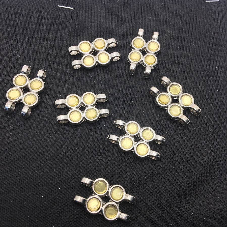 Light Gold Designer Handcrafted Show Buttons