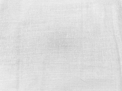 Pure White Plain Soft Cotton Rayon Fabric