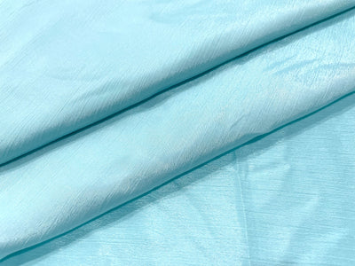 Ice Blue Plain Chinon Chiffon Fabric