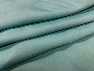 Dusty Green Plain Soft Butter Crepe Fabric