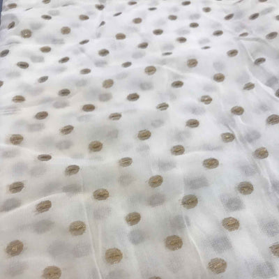 White Dyeable Viscose Chiffon Fabric