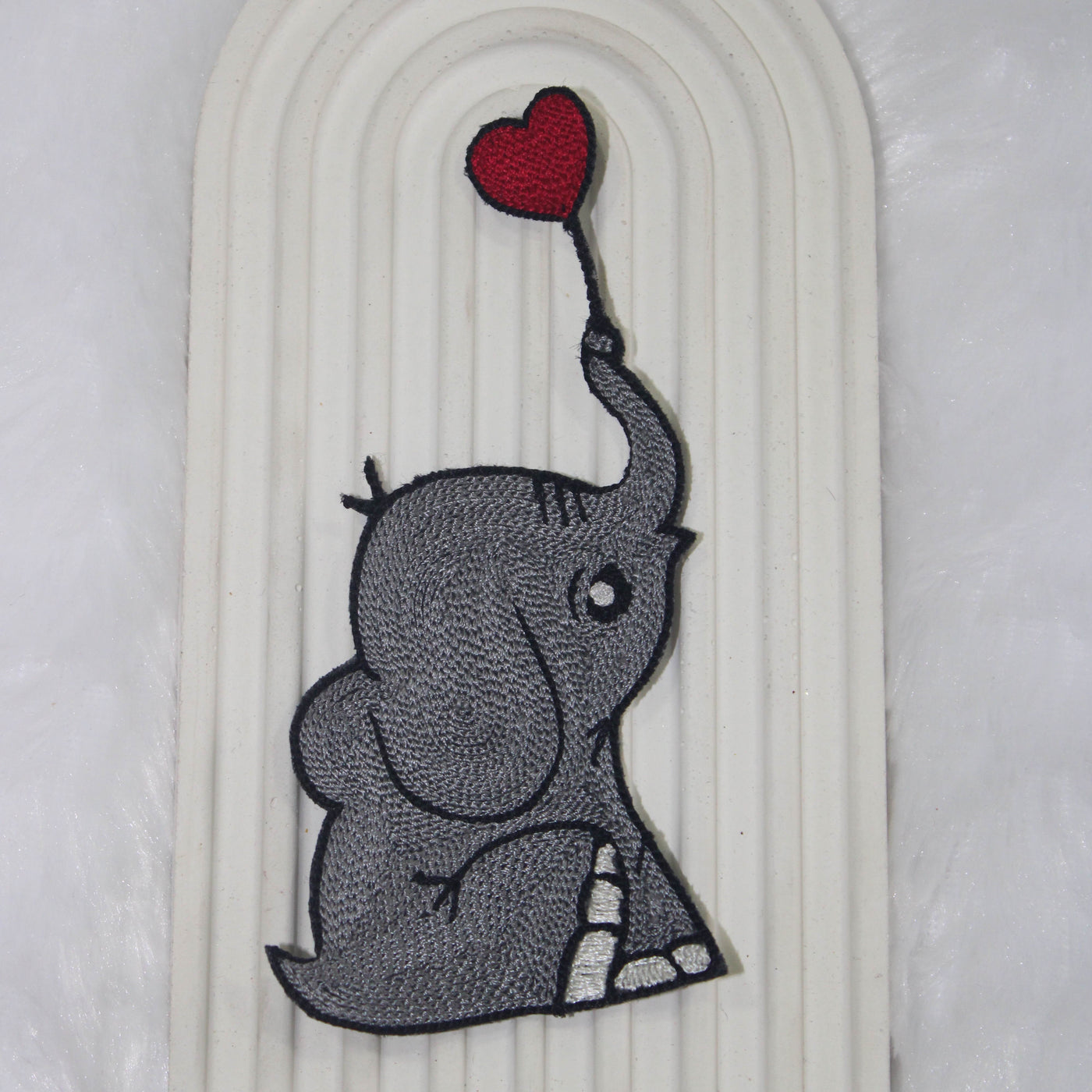 Threadwork Elephant Patch