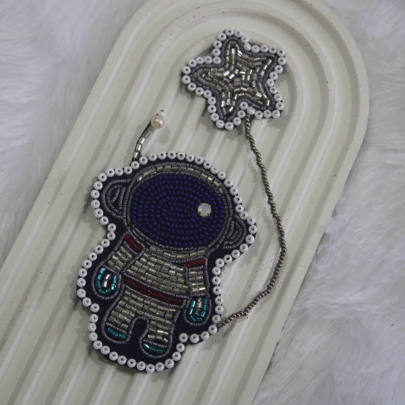 Multicolor Astronaut With Star Patch