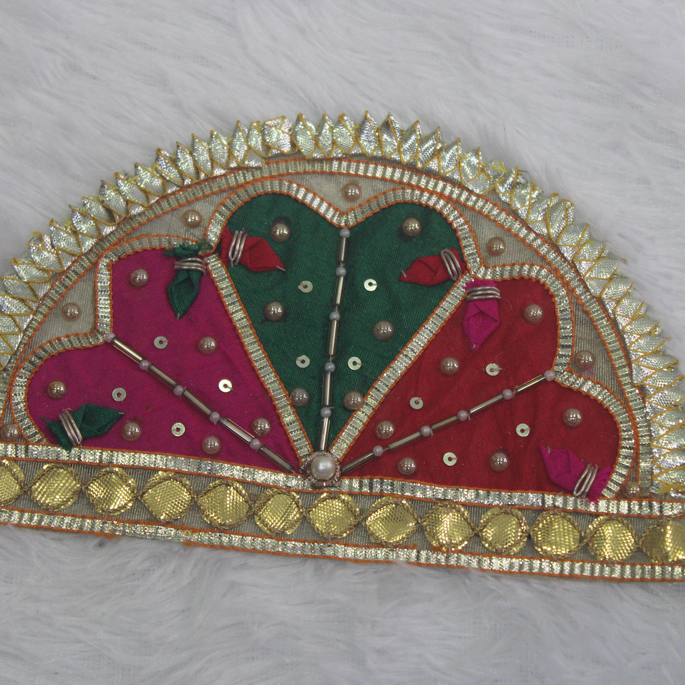 Multicolor Scalloped Gota Patch