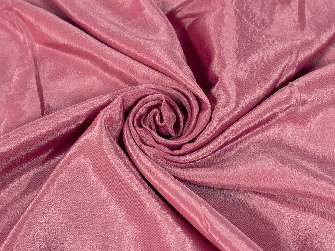 Dusty Rose Plain Premium French Crepe Fabric
