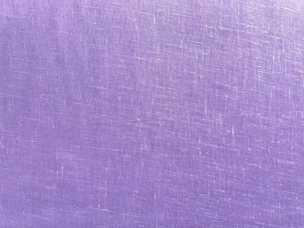 Lavender Plain Cotton Linen Fabric