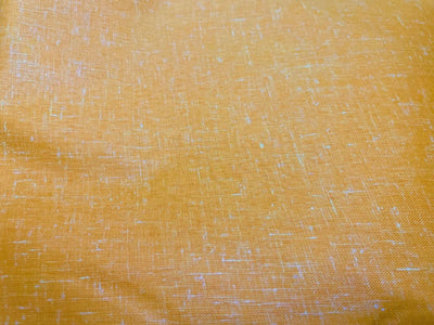 Orange Yellow Plain Cotton Linen Fabric