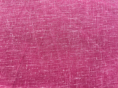 Rani Pink Plain Cotton Linen Fabric