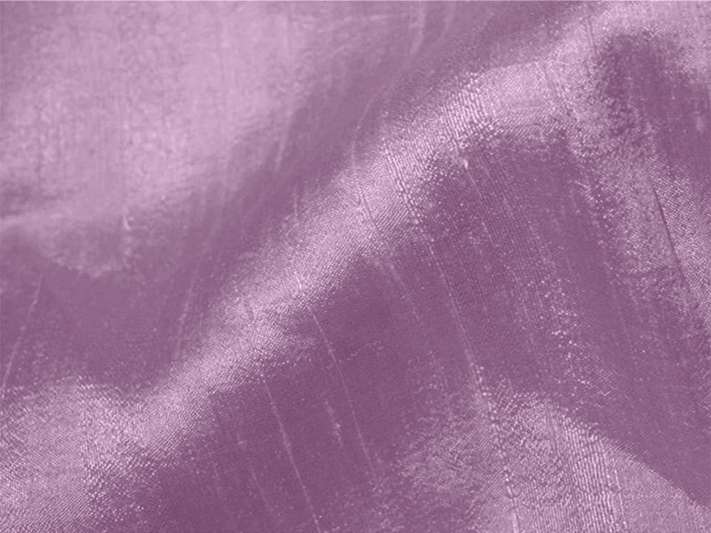 Lilac Plain Bangalore Raw Silk Fabric