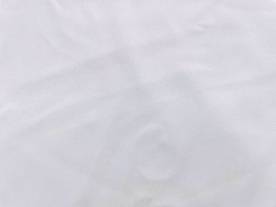 Pure White Plain Butter Crepe Fabric