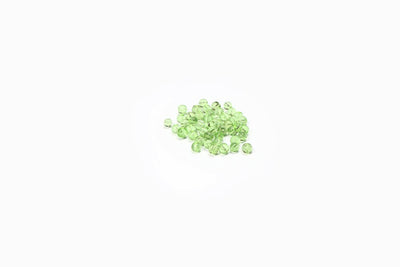 Ligh Green Round Glass Beads