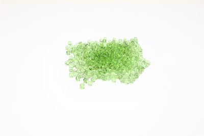 Ligh Green Round Glass Beads