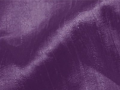 Violet Plain Bangalore Raw Silk Fabric