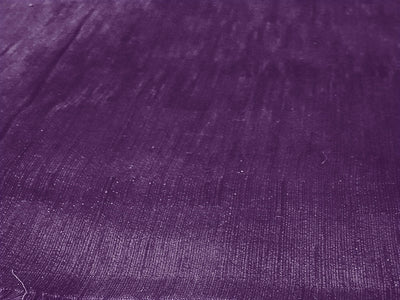 Violet Plain Bangalore Raw Silk Fabric