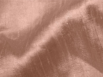 Light Brown Plain Bangalore Raw Silk Fabric