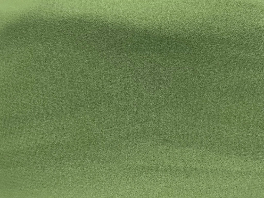 Pista Green Plain Georgette Fabric