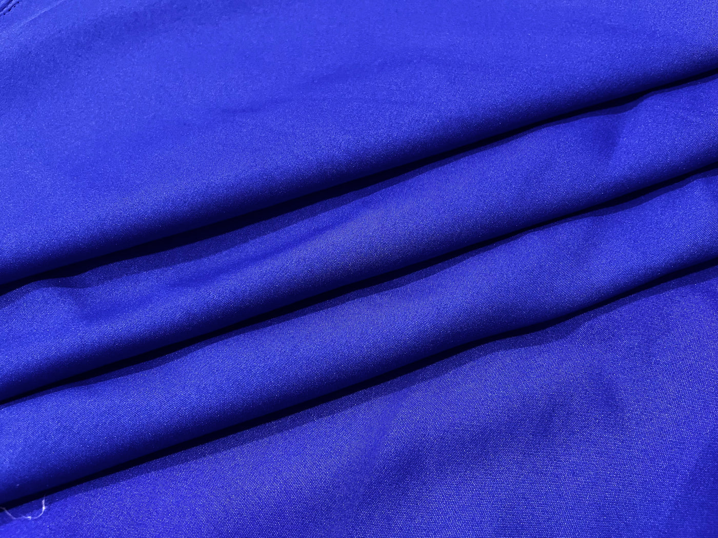 Royal Blue Plain Butter Crepe Fabric