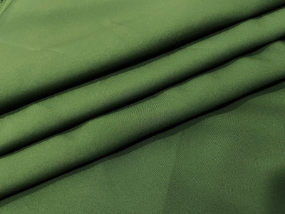 Mehndi Green Plain Butter Crepe Fabric