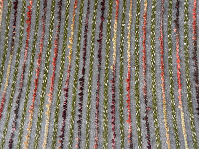 Multicolor Stripes Cotton Jacquard Fabric