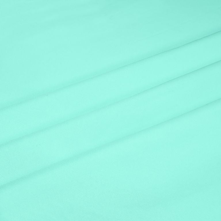 Turquoise Plain American Crepe Fabric